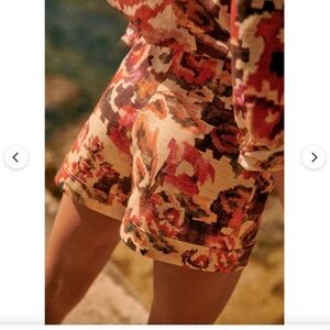 Sezane Chufy Kenan Mara Shorts Artisanal Eclectic Chic high end tailor Sz 10US